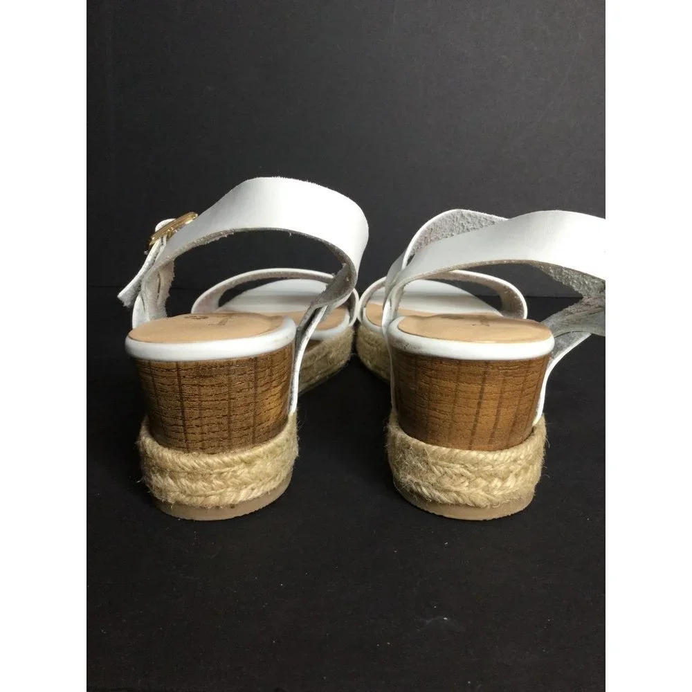 Tommy Bahama Women's Jona Espadrille Wedge Platform Sandal White Size 10 M
